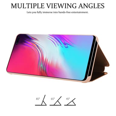 Samsung Galaxy S10 5G Plånboksfodral Skal (Rosa)