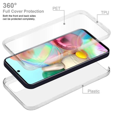 Skal Samsung Galaxy A51 5G Fodral Case (Transparent)