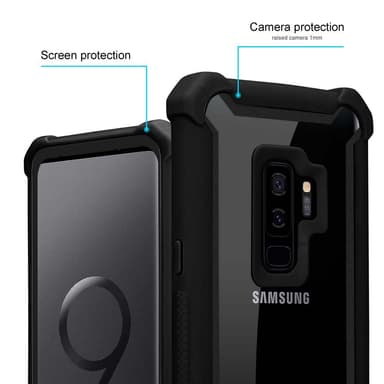 Samsung Galaxy S9 PLUS Skal Fodral Case (Svart)