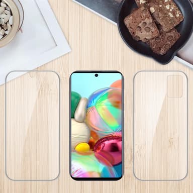 Skal Samsung Galaxy A51 5G Fodral Case (Transparent)