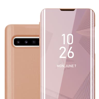 Samsung Galaxy S10 5G Plånboksfodral Skal (Rosa)