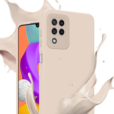 Samsung Galaxy M22 / M32 4G Skal Fodral Case (Rosa)