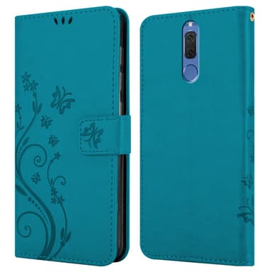 Huawei MATE 10 LITE Plånboksfodral Skal (Blå)