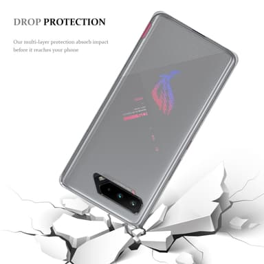 Asus ROG Phone 5 Skal Fodral Case (Transparent)