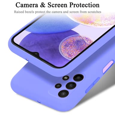 Samsung Galaxy A23 4G / 5G Skal Fodral Case (Lila)