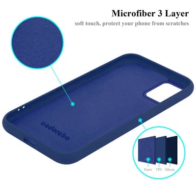 Samsung Galaxy M31s Skal Fodral Case (Blå)