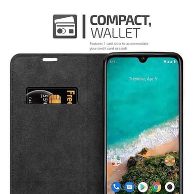 Xiaomi Mi CC9 Skal Fodral Case (Svart)