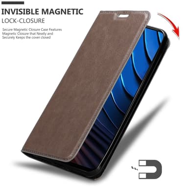 Xiaomi POCO X3 GT Skal Fodral Case (Brun)
