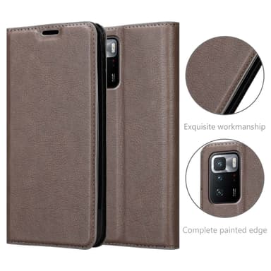 Xiaomi POCO X3 GT Skal Fodral Case (Brun)