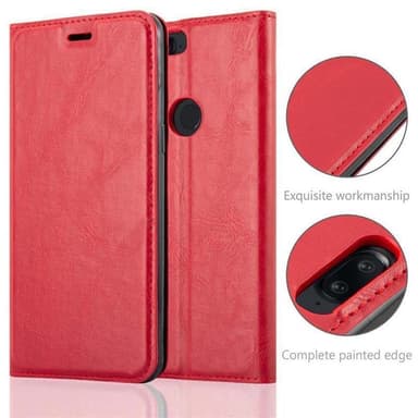 OnePlus 5T Skal Fodral Case (Röd)