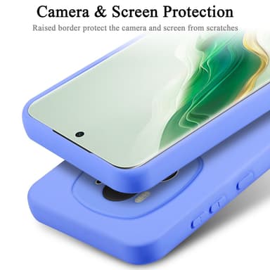 Honor Magic 6 Skal Fodral Case (Lila)