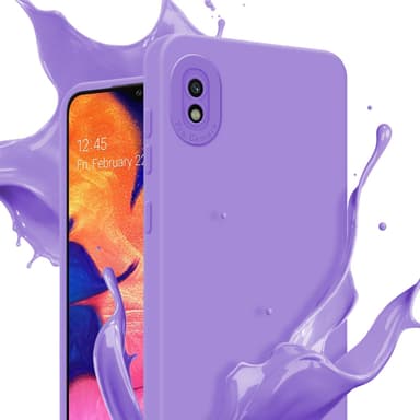 Samsung Galaxy A10 Skal Fodral Case (Lila)