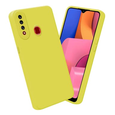 Samsung Galaxy A20s Skal Fodral Case (Gul)