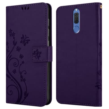 Huawei MATE 10 LITE Plånboksfodral Skal (Lila)