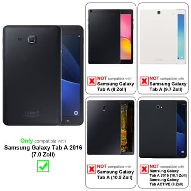 Samsung Galaxy Tab A 2016 (7.0 tum) Skal Fodral Case