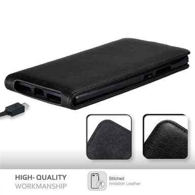 Huawei MATE 8 Flipfodral Skal (Svart)