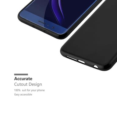 Skal Honor 8 / 8 PREMIUM Fodral Case (Svart)