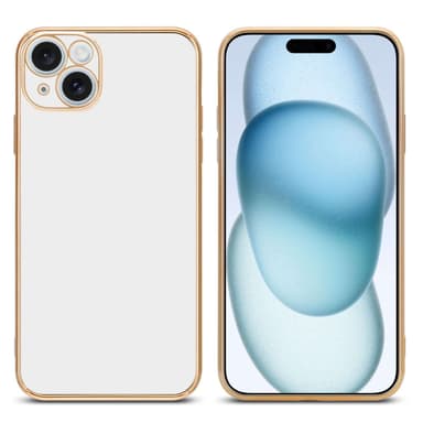 iPhone 15 PLUS Skal Fodral Case (Vit)