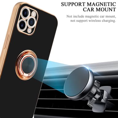 iPhone 11 PRO MAX Skal Fodral Case (Svart)
