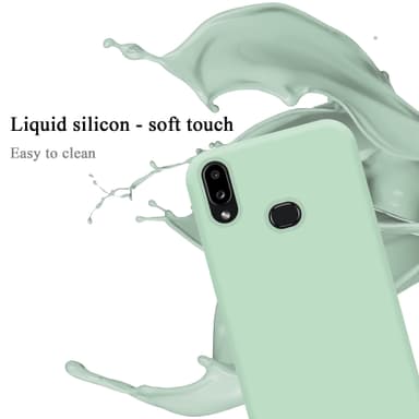 Samsung Galaxy A10s / M01s Skal Fodral Case (Grön)