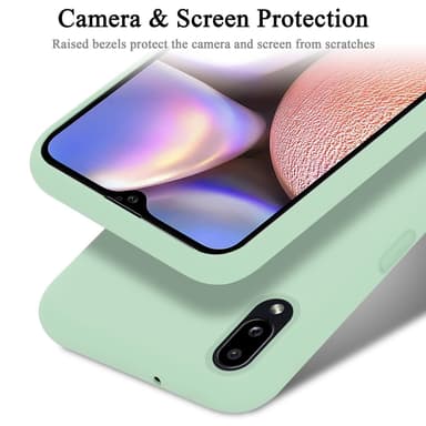 Samsung Galaxy A10s / M01s Skal Fodral Case (Grön)