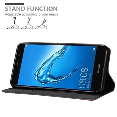 Huawei Y7 PRIME 2017 Skal Fodral Case (Brun)