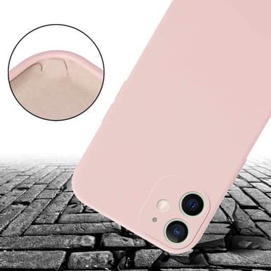 iPhone 12 MINI Skal Fodral Kedja (Rosa)
