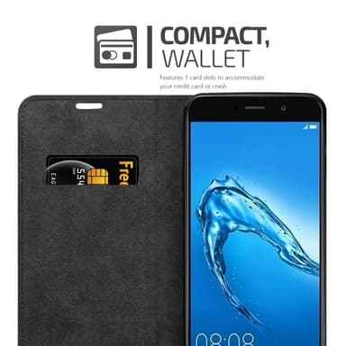 Huawei Y7 PRIME 2017 Skal Fodral Case (Brun)