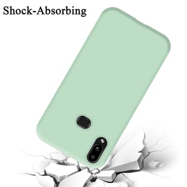 Samsung Galaxy A10s / M01s Skal Fodral Case (Grön)