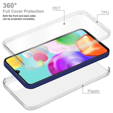Skal Samsung Galaxy A41 Fodral Case (Transparent)