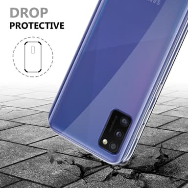 Skal Samsung Galaxy A41 Fodral Case (Transparent)