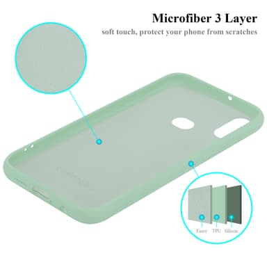 Samsung Galaxy A10s / M01s Skal Fodral Case (Grön)