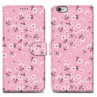iPhone 6 PLUS / 6S PLUS Plånboksfodral Skal (Rosa)