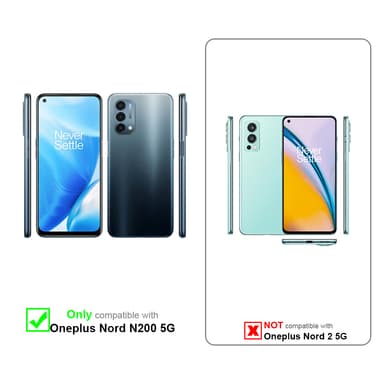 OnePlus Nord N200 5G Flipfodral Skal (Brun)