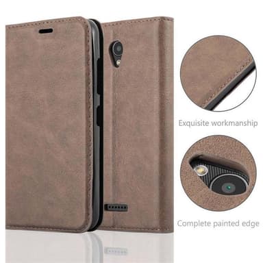 Lenovo A PLUS Skal Fodral Case (Brun)