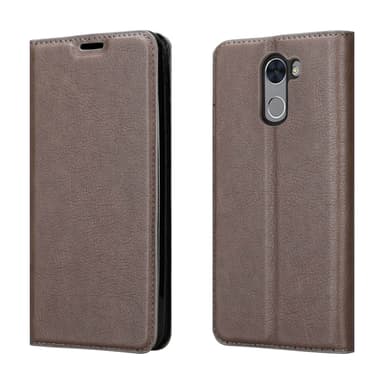 Huawei Y7 PRIME 2017 Skal Fodral Case (Brun)