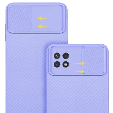 Skal Samsung Galaxy A22 5G Fodral Case (Lila)