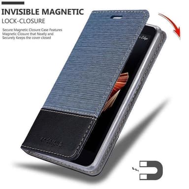 LG X SCREEN Plånboksfodral Skal (Blå)