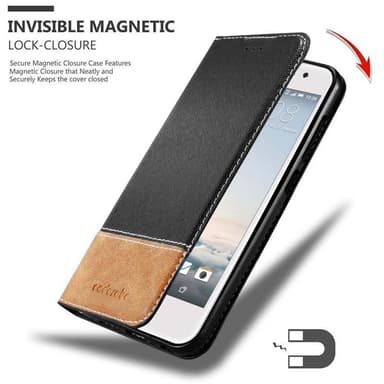 HTC ONE A9 Skal Fodral Case (Svart)