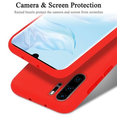Huawei P30 PRO Skal Fodral Case (Röd)