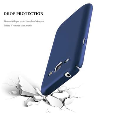 Samsung Galaxy J1 2015 Skal Fodral Case (Blå)