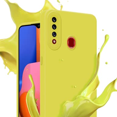 Samsung Galaxy A20s Skal Fodral Case (Gul)