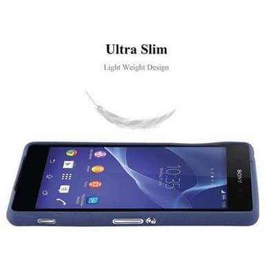 Skal Sony Xperia Z1 Fodral Case (Blå)