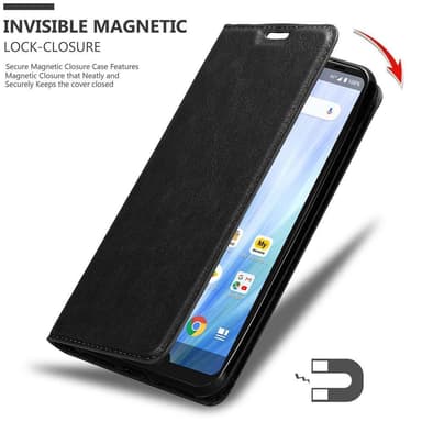Sharp Aquos R3 Skal Fodral Case (Svart)
