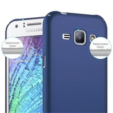Samsung Galaxy J1 2015 Skal Fodral Case (Blå)