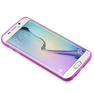 Samsung Galaxy S6 EDGE Skal Fodral Case (Rosa)