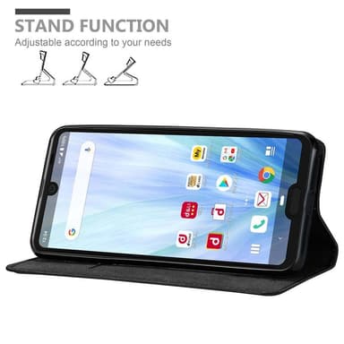 Sharp Aquos R3 Skal Fodral Case (Svart)