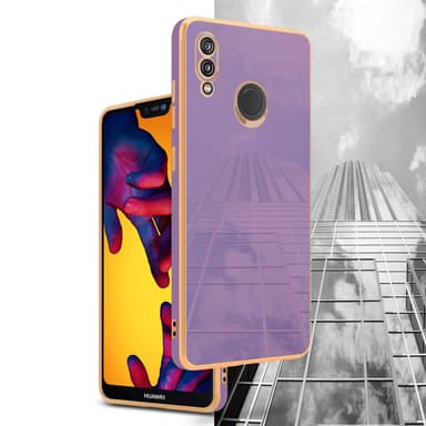 Huawei P20 LITE 2018 / NOVA 3E Skal Fodral Case (Lila)