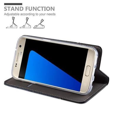 Samsung Galaxy S7 Plånboksfodral Skal (Blå)