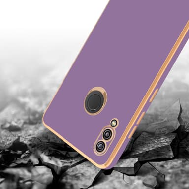 Huawei P20 LITE 2018 / NOVA 3E Skal Fodral Case (Lila)